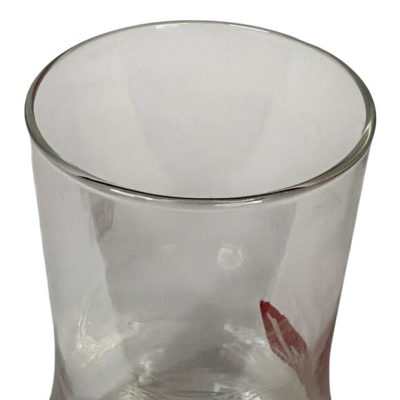 VTG SET OF (2) 7 UP Glass Tumbler THE UNCOLA Upside Down 5" Clear Drinking Cup - Picture 8 of 16